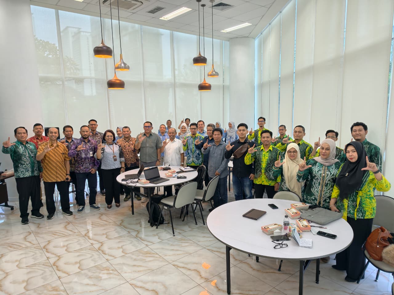 UKPBJ Kabupaten Hulu Sungai Utara Konsultasi ke LKPP RI Terkait Peningkatan Kematangan UKPBJ