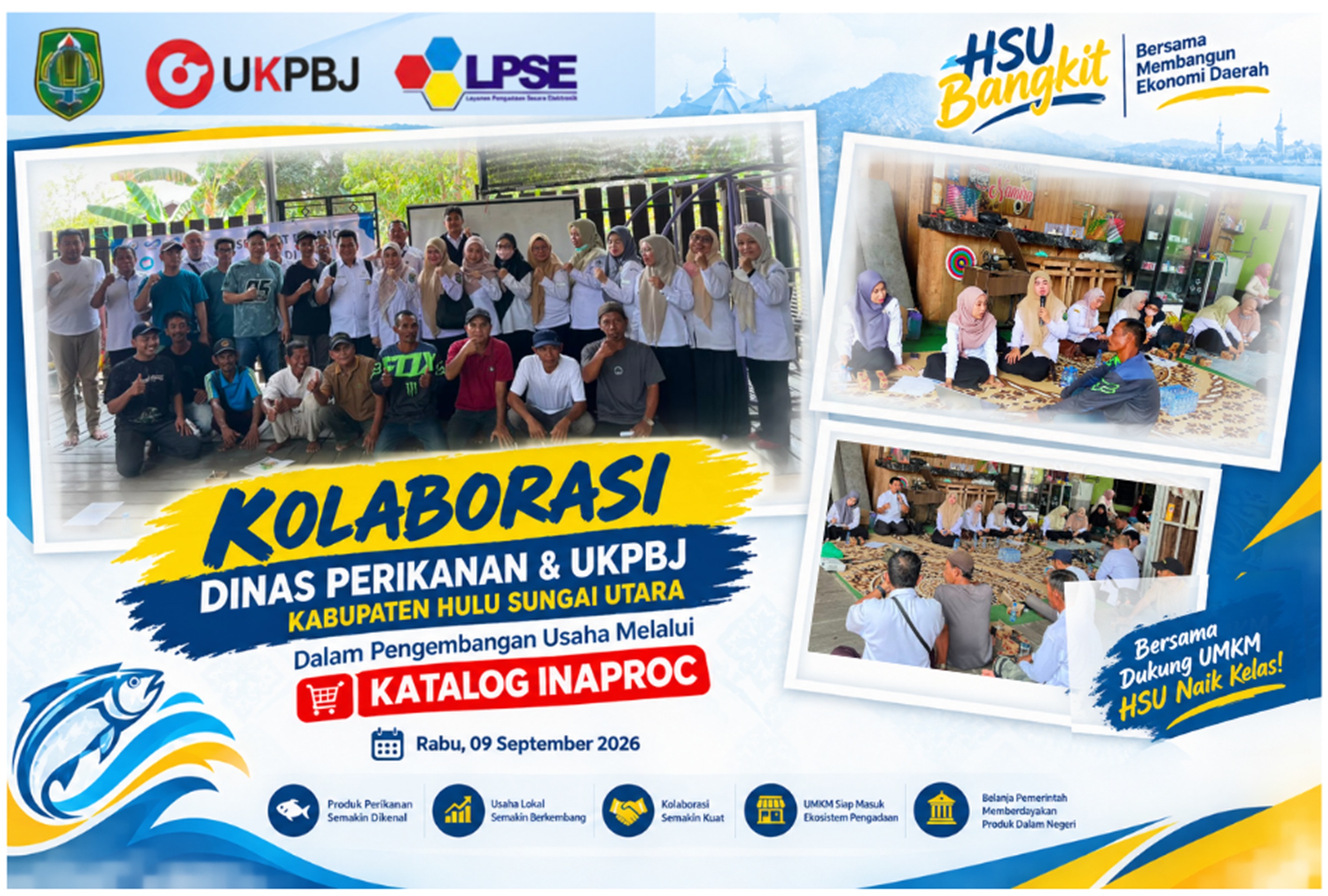 KOLABORASI UNTUK USAHA HSU SEMAKIN BANGKIT!